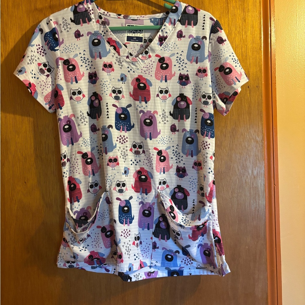 Dog scrub top